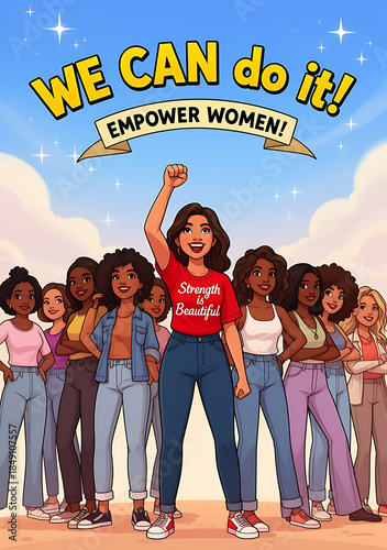 Feminism Stock Illustration