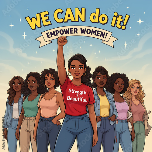 Feminism Stock Illustration