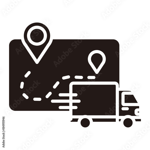 Delivery Tracking Icon
