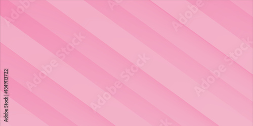 Abstract composition featuring overlapping geometric shapes in varying shades of pink, creating a layered effect with subtle gradients and soft shadows.vector.eps.10