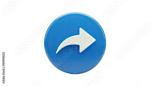 Free Download Share Button Icon: Pointing Right on White Background - GFXLoad