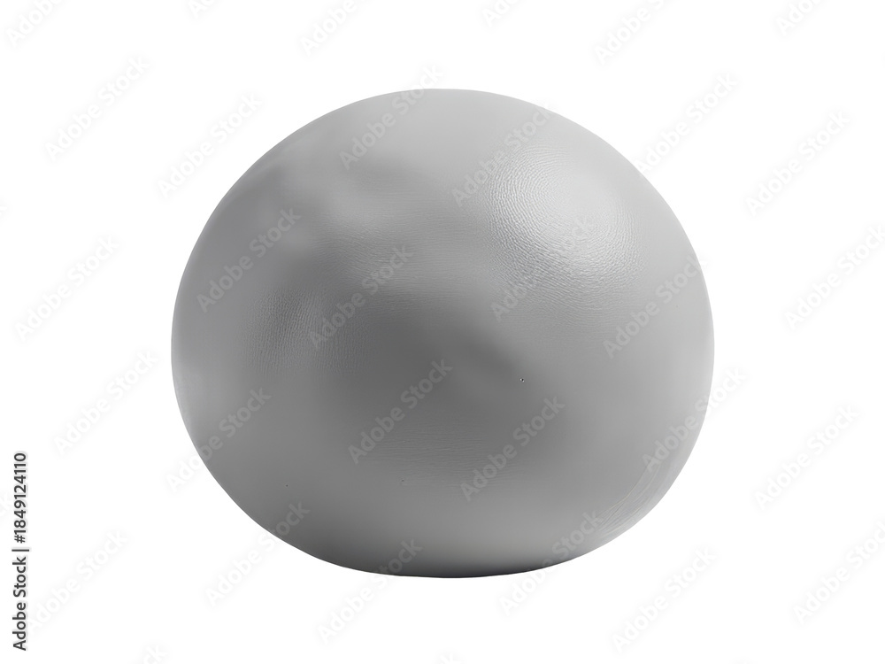 Obraz premium A single white egg sits atop a clean and plain surface, perfect for food photography or design concepts