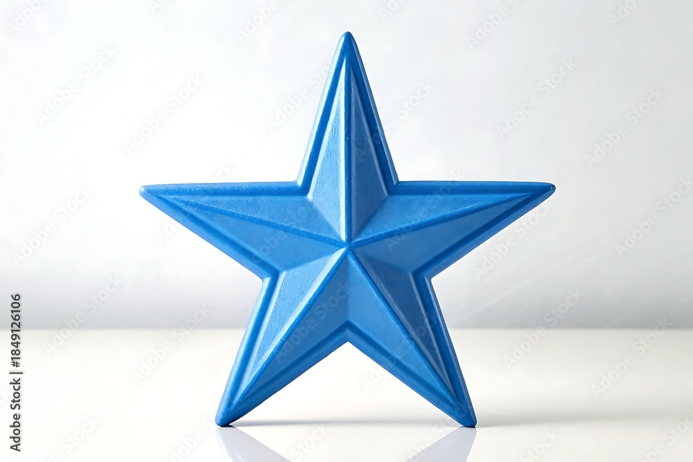 Obraz premium star isolated on white background