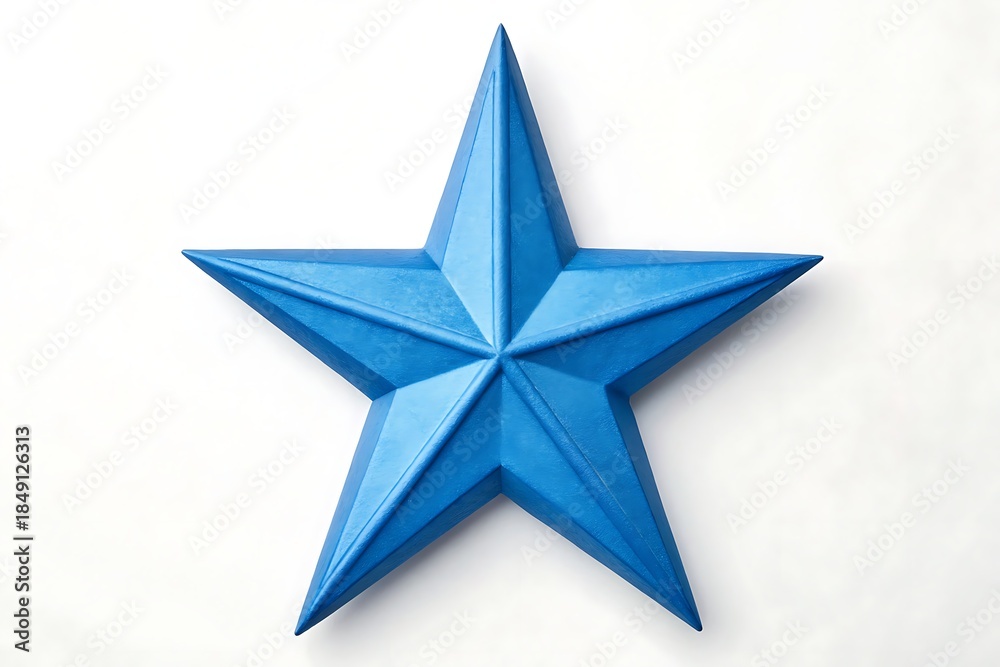 Obraz premium star isolated on white background