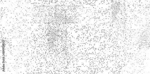 Abstract vector noise. Small particles of debris and dust. Distressed uneven background. Grunge with fine grains isolated on white background. Vector illustration. EPS10.