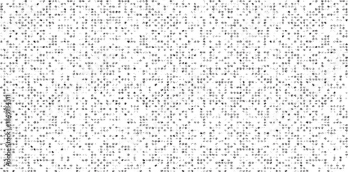 Abstract vector noise. Small particles of debris and dust. Distressed uneven background. Grunge with fine grains isolated on white background. Vector illustration. EPS10.