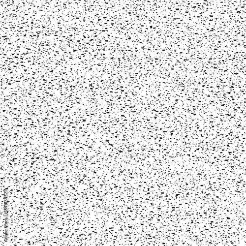 Abstract vector noise. Small particles of debris and dust. Distressed uneven background. Grunge with fine grains isolated on white background. Vector illustration. EPS10.
