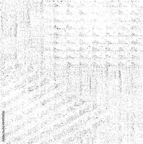 Abstract vector noise. Small particles of debris and dust. Distressed uneven background. Grunge with fine grains isolated on white background. Vector illustration. EPS10.