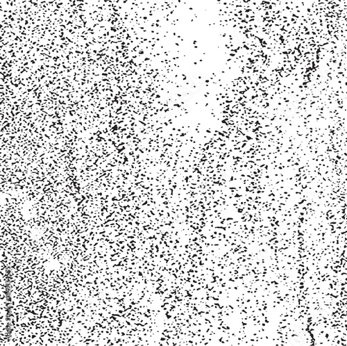 Abstract vector noise. Small particles of debris and dust. Distressed uneven background. Grunge with fine grains isolated on white background. Vector illustration. EPS10.