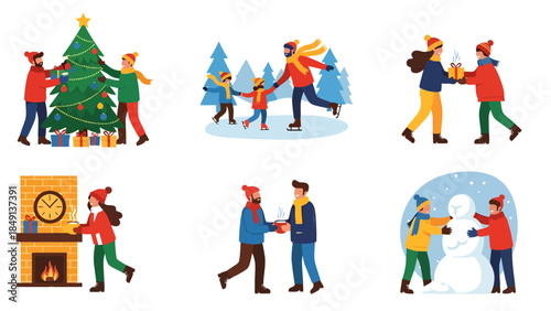 Festive Christmas Celebration with Children and Family Activities