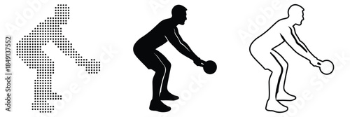 Athlete preparing to throw a ball in a dynamic pose