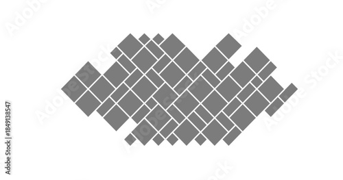 Photo collage with moodboard square and flyer for grid background. Frame layout and vector for montage design. Album banner and poster for creative presentation tile.