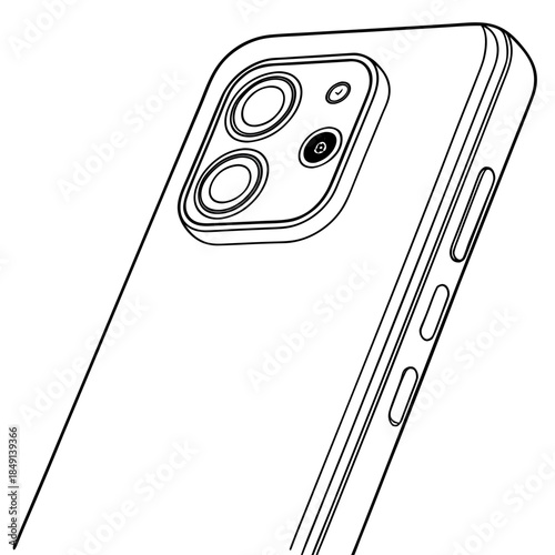 Smartphone with triple camera setup