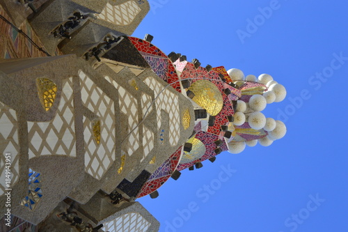 Wallpaper Mural Torre da Basílica da Sagrada Família em Barcelona na Espanha Torontodigital.ca