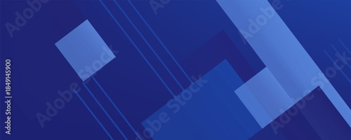 Abstract Presentation Blue Background. Vector Illustrations for Background, Brochures, Social Media Cover, Posters and Banners