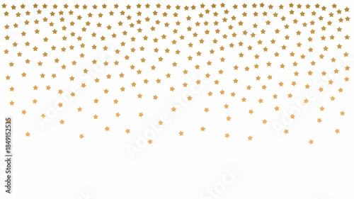 Golden Stars Background, Festive Confetti, Celebration Decor