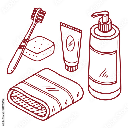 Essential bathroom items