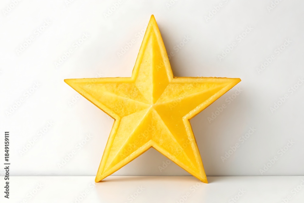 Fototapeta premium star isolated on white background