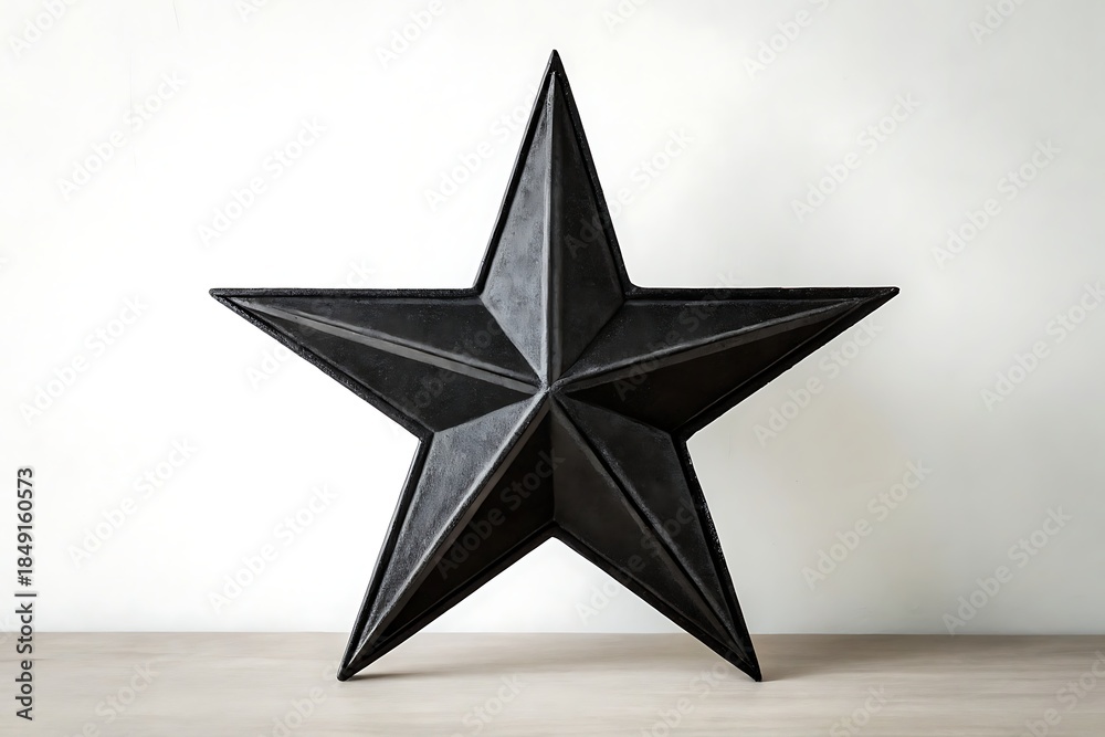 Obraz premium star isolated on white background
