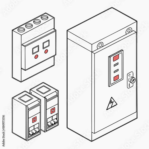 Electrical control panels and components