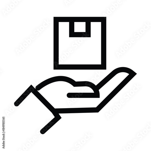 Hand Holding Floppy Disk on White Background