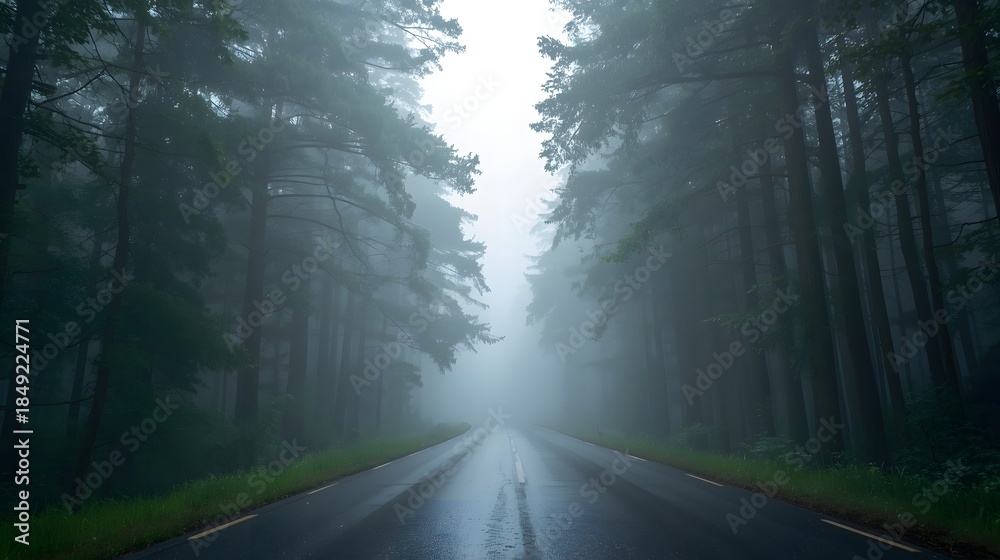 Obraz premium morning in the forest