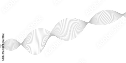 thoughtful poll data helpfullyAn abstract 3d render of a white dna molecule flowing through a blue gradient wave pattern with digital light lines and curved motion elements