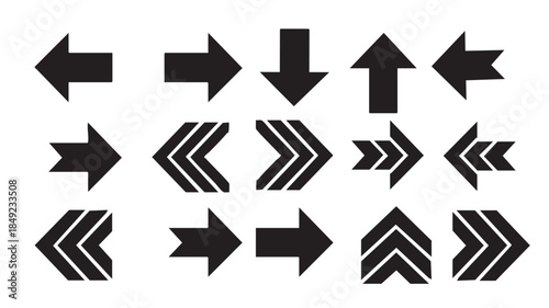 set of arrows