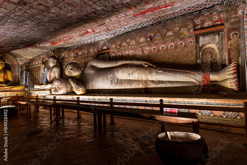 Obraz na płótnie Dambulla Buddha, cave temple