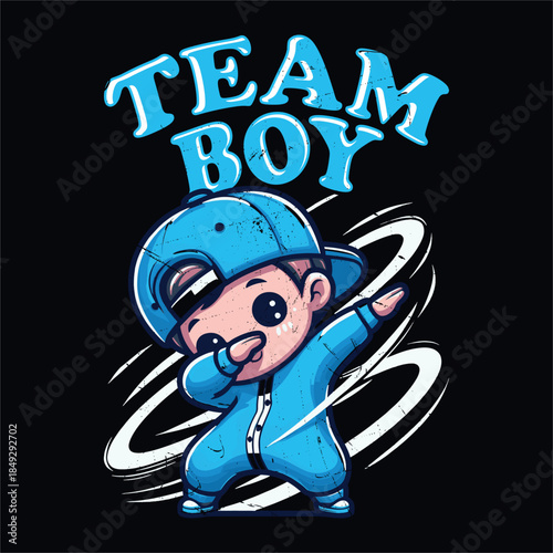 Team Boy Gender Reveal T shirt Design