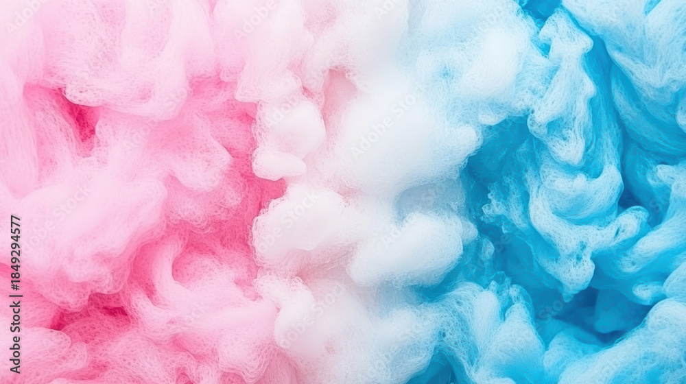 Fototapeta premium Pink cloud blue cloud white cloud gradient soft texture dreamy abstract background