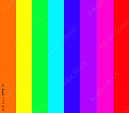 Multicolored stripes are like a rainbow of colors combined with each other