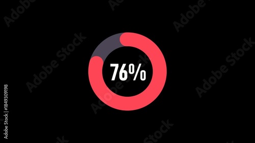 stop button on white background