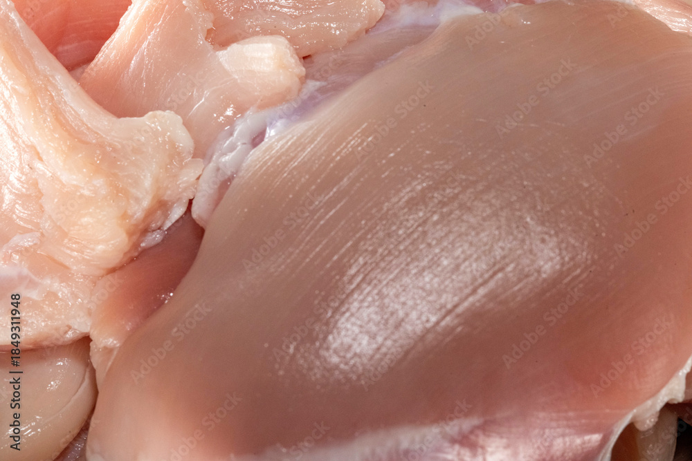 Fototapeta premium Uncooked Chicken Fillets