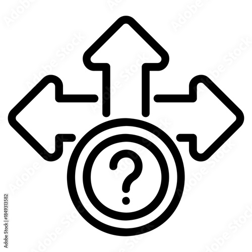 Decision making icon