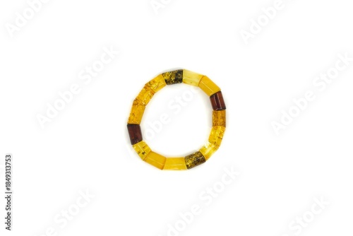 Handcrafted amber bracelet showcasing warm honey tones inspired by Baltic Sea amber traditions.