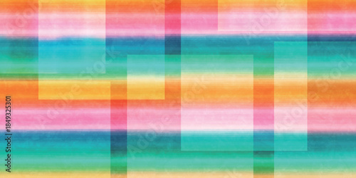 和柄　カラフル　模様　背景