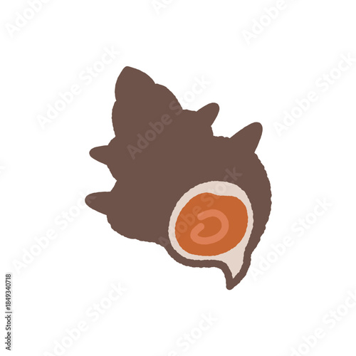 手書き風のサザエのアイコン