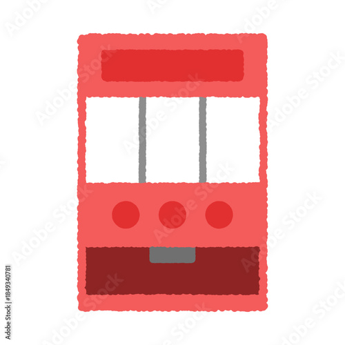 手書き風のアイコン　スロット台