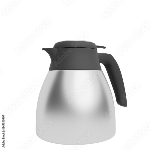 Фотография 3D Render Stainless Steel Thermal Coffee Carafe