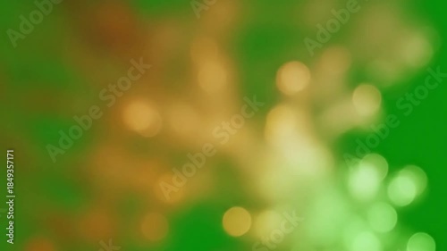 Misty Light Convergence on Waterfall with soft light leaks converge on effect ad_ready green screen subtle light leaks style
