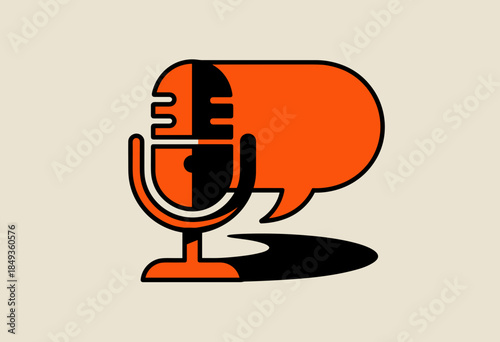 Stylized Rocket Launching into an Orange Sunset with Dynamic Clouds