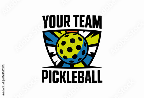 Dynamic Vintage Logo Design for Golf Tournament Featuring Iconic Golf Ball and Clubs with Fresh Green Theme