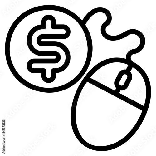 Pay per click icon