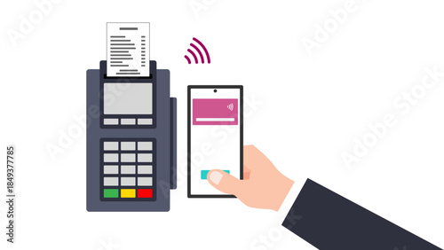 Contactless Mobile Payment with Smartphone and POS Terminal