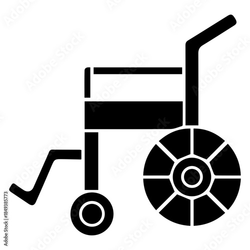 Wheelchair Mobility Aid Icon