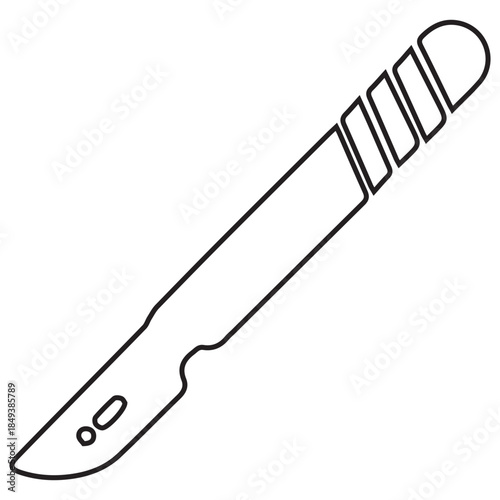 Scalpel outline