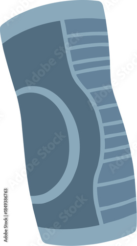 Orthopedic knee brace support for joint stability and pain relief.