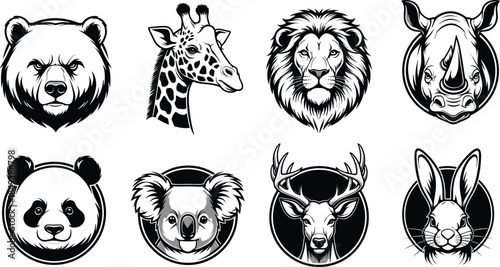 Happy Children Playing, Jumping, Flying Kite, Building Blocks, Friendship, Childhood Joy, and Kids Activities Silhouette Vector Set.