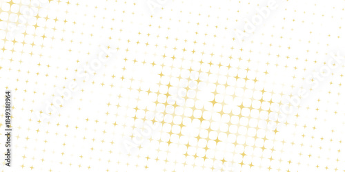 Gold falling down confetti background. Repeated golden dotted glitter pattern. Yellow, orange and golden dots wallpaper.